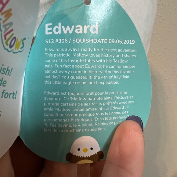 NWT 12”‎ Edward - Picture 4 of 4